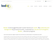 Tablet Screenshot of bodec.eu
